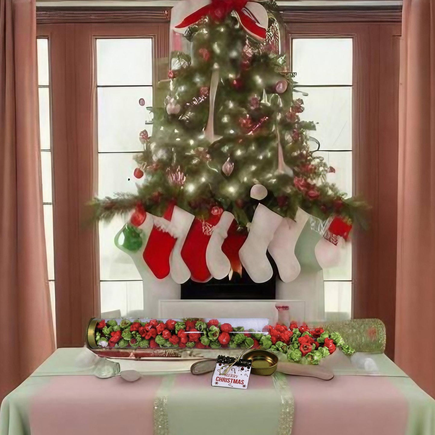 Christmas Popcorn Delight