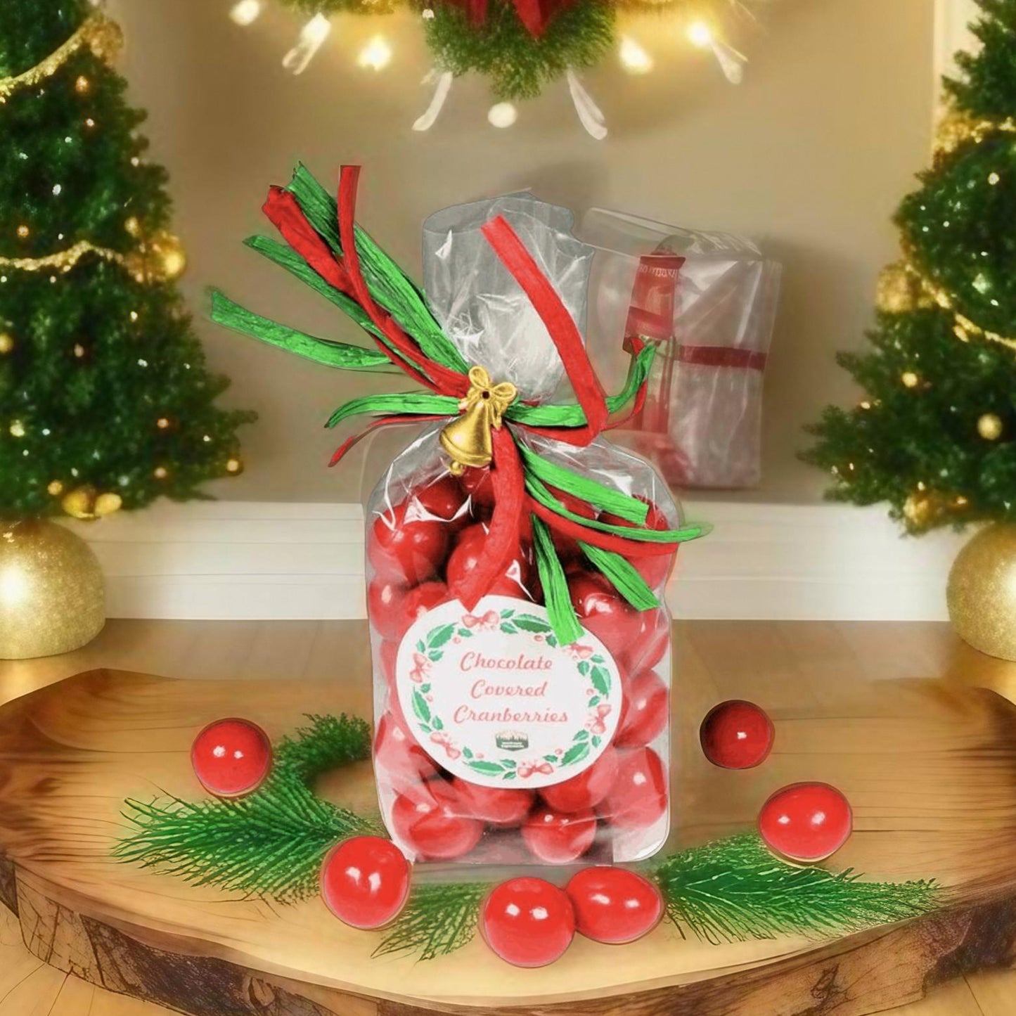 Chocolate covered cranberries