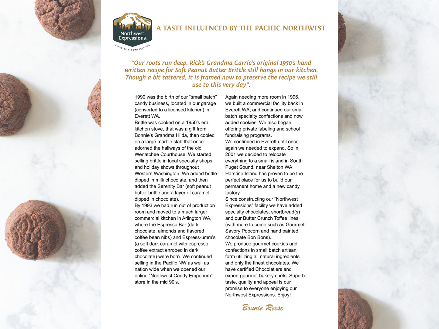 the story of northwest expressions cookie factory