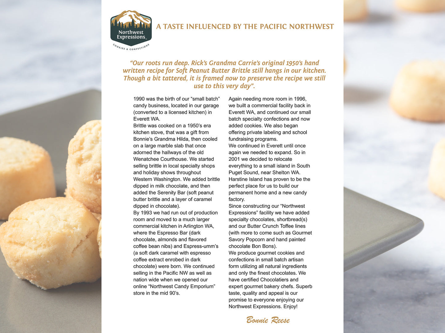 text describing the beginnings of northwest expressions