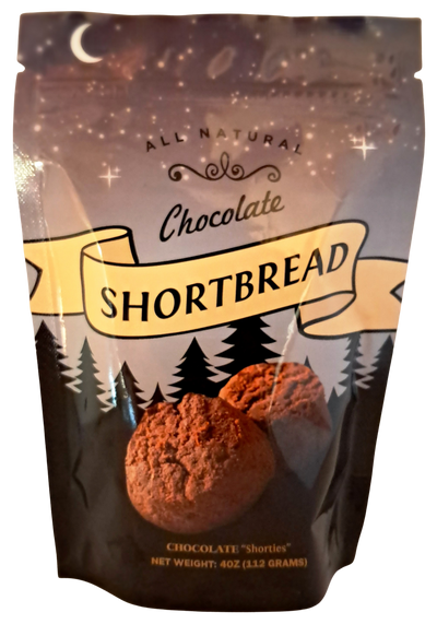 Chocolate Shortbread  (4 oz. Pouch)